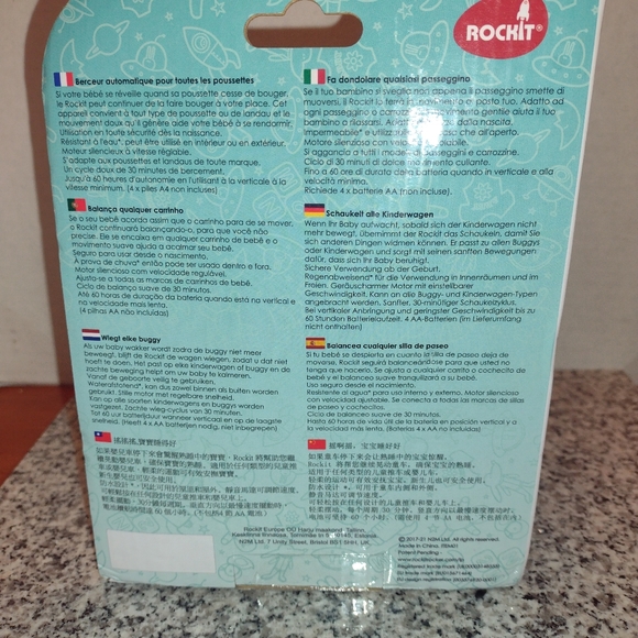 Rockit Baby Rocker. Rocks Any Stroller. NEW SEALED. - Picture 4 of 6
